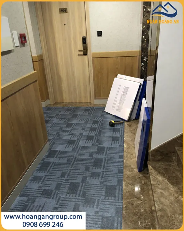 Sàn Nhựa Giả Vân Thảm Dán Keo MsFloor 33328 Dày 3mm